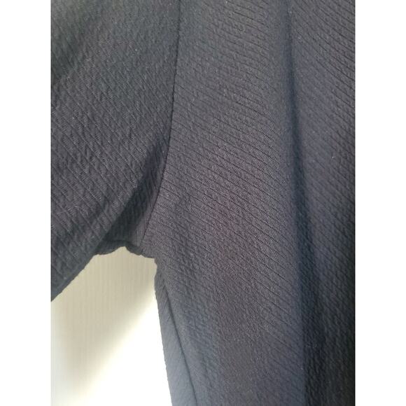 RBX Plus Studio Jacquard Mock Neck Pullover Sweatshirt Black NWT, Women's XXL - Picture 9 of 15